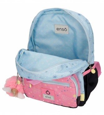 Enso Enso Dreams come true 28cm sac  dos avec trolley bleu, rose