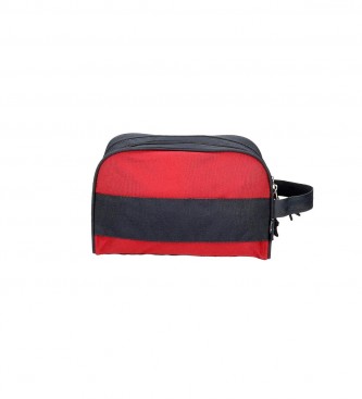 Pepe Jeans Pepe Jeans Clark toiletry bag double adaptable compartment red