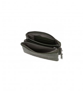 Pepe Jeans Toilet bag three compartments Donna green