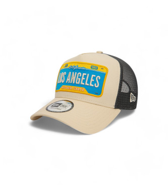 New Era Cappellino beige Trucker di New Era