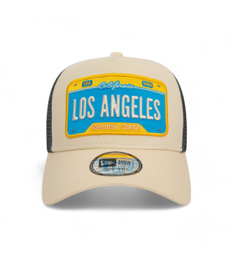 New Era New Era Trucker Cap beige