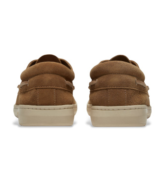 Timberland Scarpe da barca in pelle marrone Pier Portofino