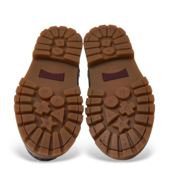 Camper Chaussures de bateau en cuir multicolore Bobo Choses x Camper
