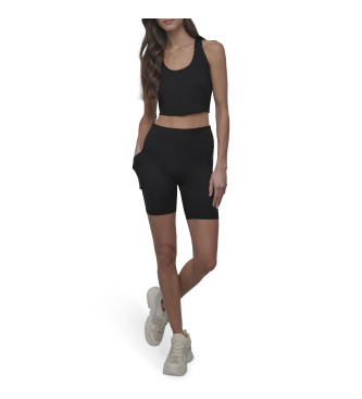 DKNY Rajstopy sportowe czarne 