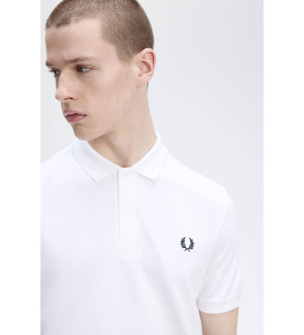 Fred Perry Plain white polo shirt