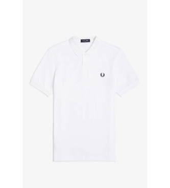 Fred Perry Plain white polo shirt