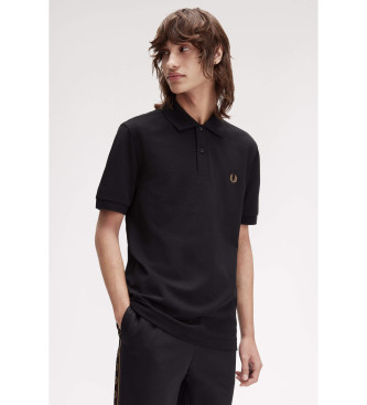 Fred Perry Plain polo shirt black