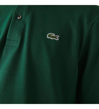 Lacoste Lacoste Classic Fit green polo shirt