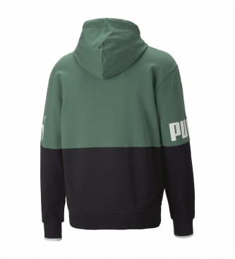 Puma Sweatshirt Power Colorbloc Verde