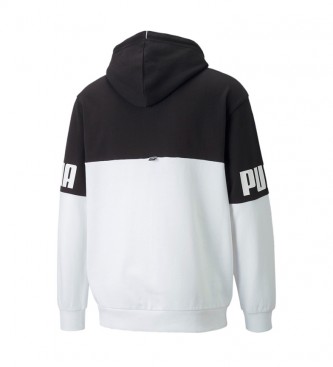 Puma Sweatshirt Puma Power Colorbloc branco, preto