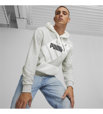 Puma Bluza Power Graphic w kolorze szarym