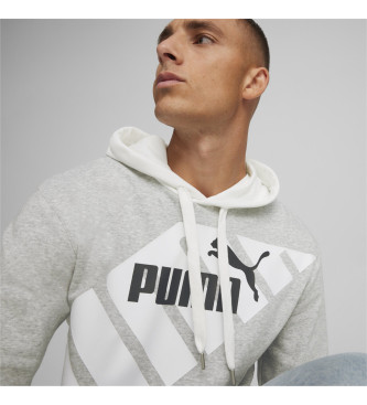 Puma Bluza Power Graphic w kolorze szarym