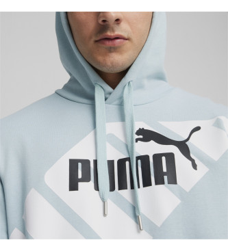 Puma Sweatshirt Power Grafisch blauw