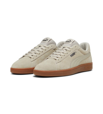 Puma Zapatillas de piel Smash 3.0 gris