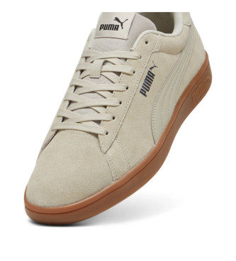 Puma Zapatillas de piel Smash 3.0 gris