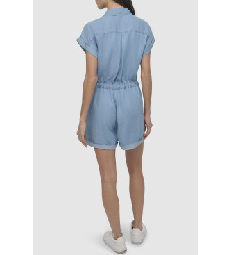 DKNY Blue denim jumpsuit