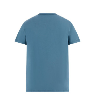 Guess Box-T-Shirt blau