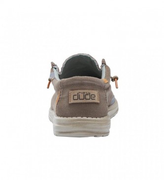 HeyDude Trainers Wally Washed brown