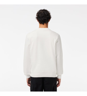Lacoste Lacoste Jogger sweatshirt in white fleece