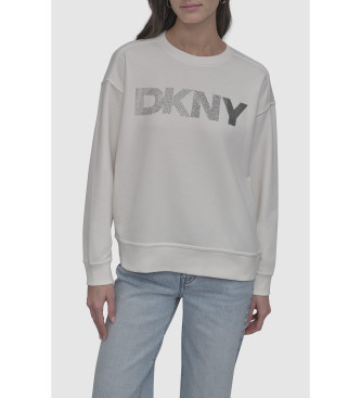 DKNY Basic sweatshirt vit