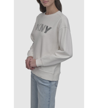 DKNY Sudadera Bsica blanco