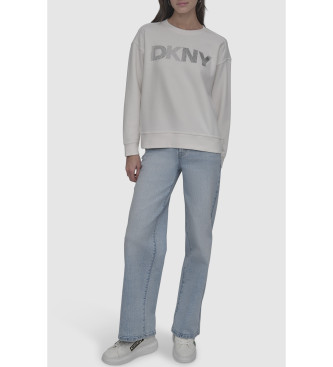 DKNY Basic sweatshirt hvid