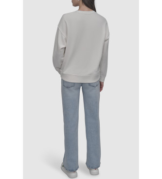 DKNY Basic sweatshirt hvid