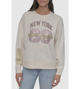 DKNY Sweatshirt 89 Jean bege