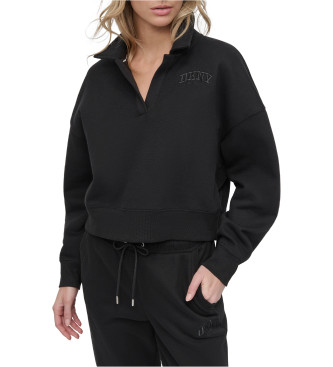 DKNY Zip sweatshirt black