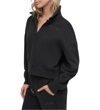 DKNY Zip sweatshirt black