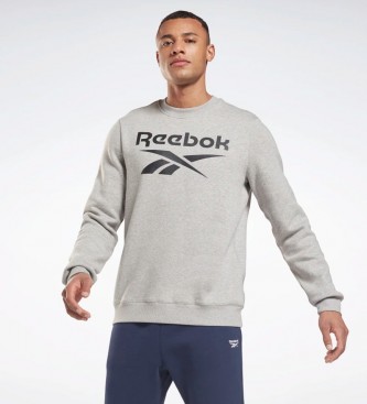 Reebok Sudadera Reebok Identity Big Logo gris - Tienda Esdemarca moda,  calzado y complementos - zapatos de marca y zapatillas de marca