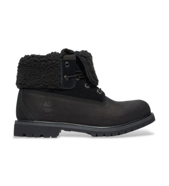 Timberland Autentici stivali Mid Warm in pelle nera