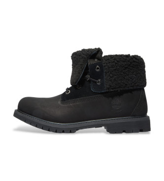 Timberland Autentici stivali Mid Warm in pelle nera