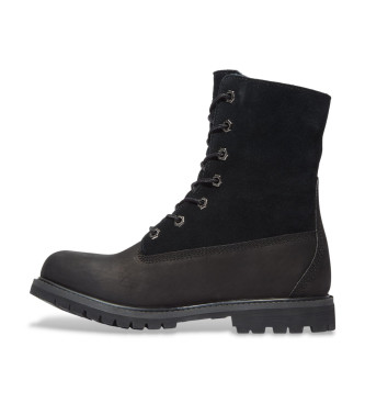 Timberland Autentici stivali Mid Warm in pelle nera