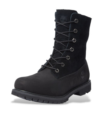 Timberland Autentici stivali Mid Warm in pelle nera