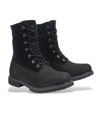 Timberland Autentici stivali Mid Warm in pelle nera