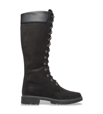 Timberland Botas de couro Premium pretas