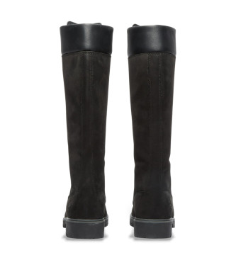 Timberland Botas de couro Premium pretas