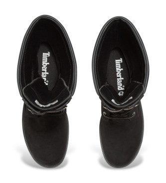 Timberland Botas de couro Premium pretas