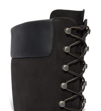 Timberland Botas de couro Premium pretas
