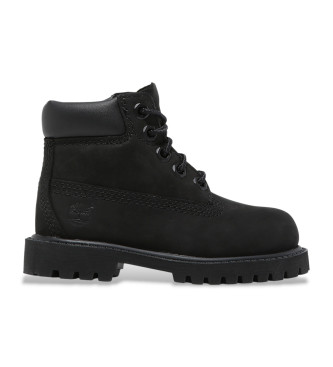 Timberland 6 Inch Premium Leather Booties noir