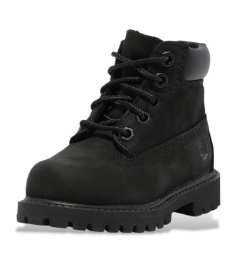 Timberland 6 Inch Premium Leather Booties noir