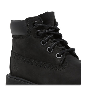 Timberland 6 Inch Premium Leather Booties noir