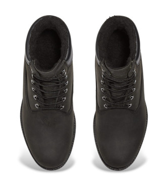 Timberland Premium 6 tums snrknga i lder Svart