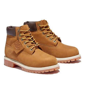 Timberland Leather boots Premium 6 Waterproof Brown