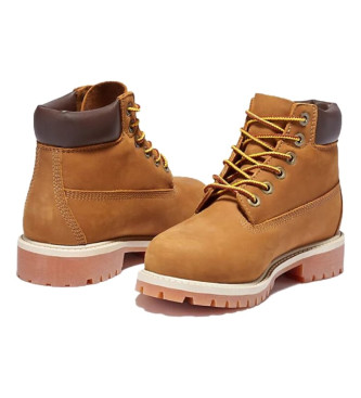 Timberland Leather boots Premium 6 Waterproof Brown