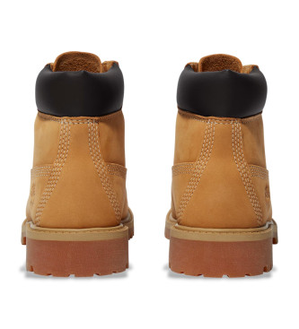 Timberland 6-Inch Premium Waterproof Leather Booties Brown