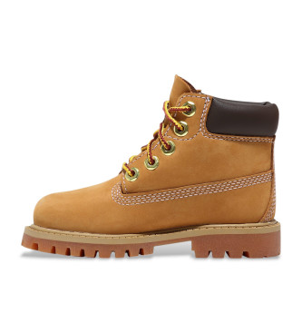 Timberland 6 Inch Premium Leather Booties brown