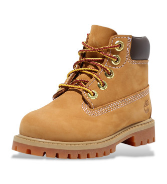 Timberland 6 Inch Premium Leather Booties brown