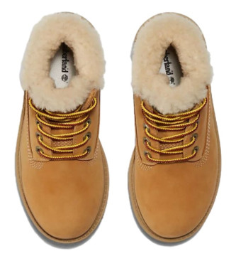 Timberland Premium 6 stivali impermeabili in pelle marrone